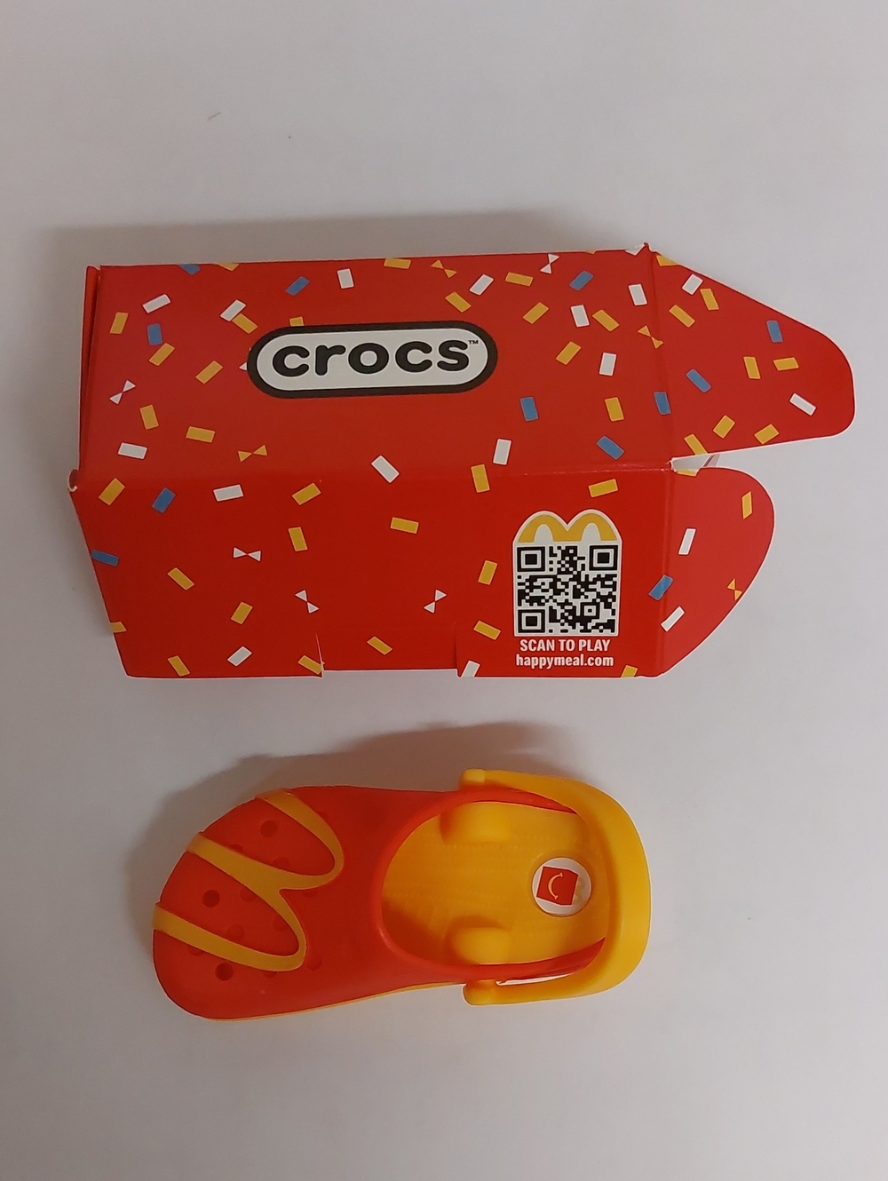 Mcdonalds Croc With Box